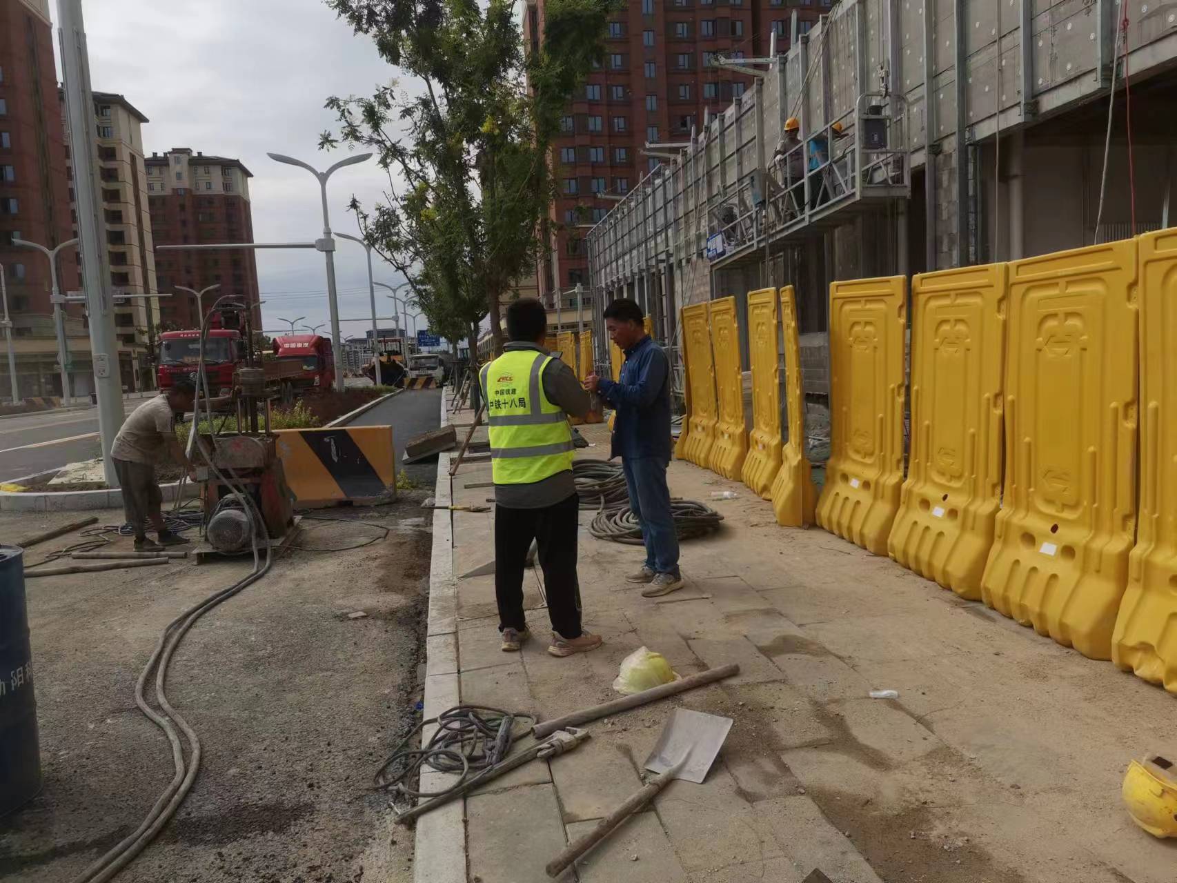 沁园街道地基注浆加固